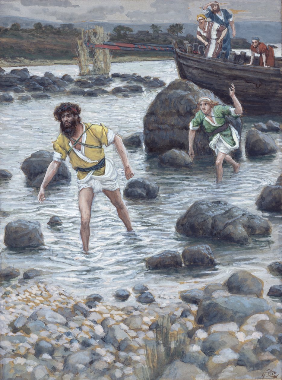 The Calling of St. James and St. John, illustration for The Life of Christ, c.1886-94 by James Jacques Joseph Tissot