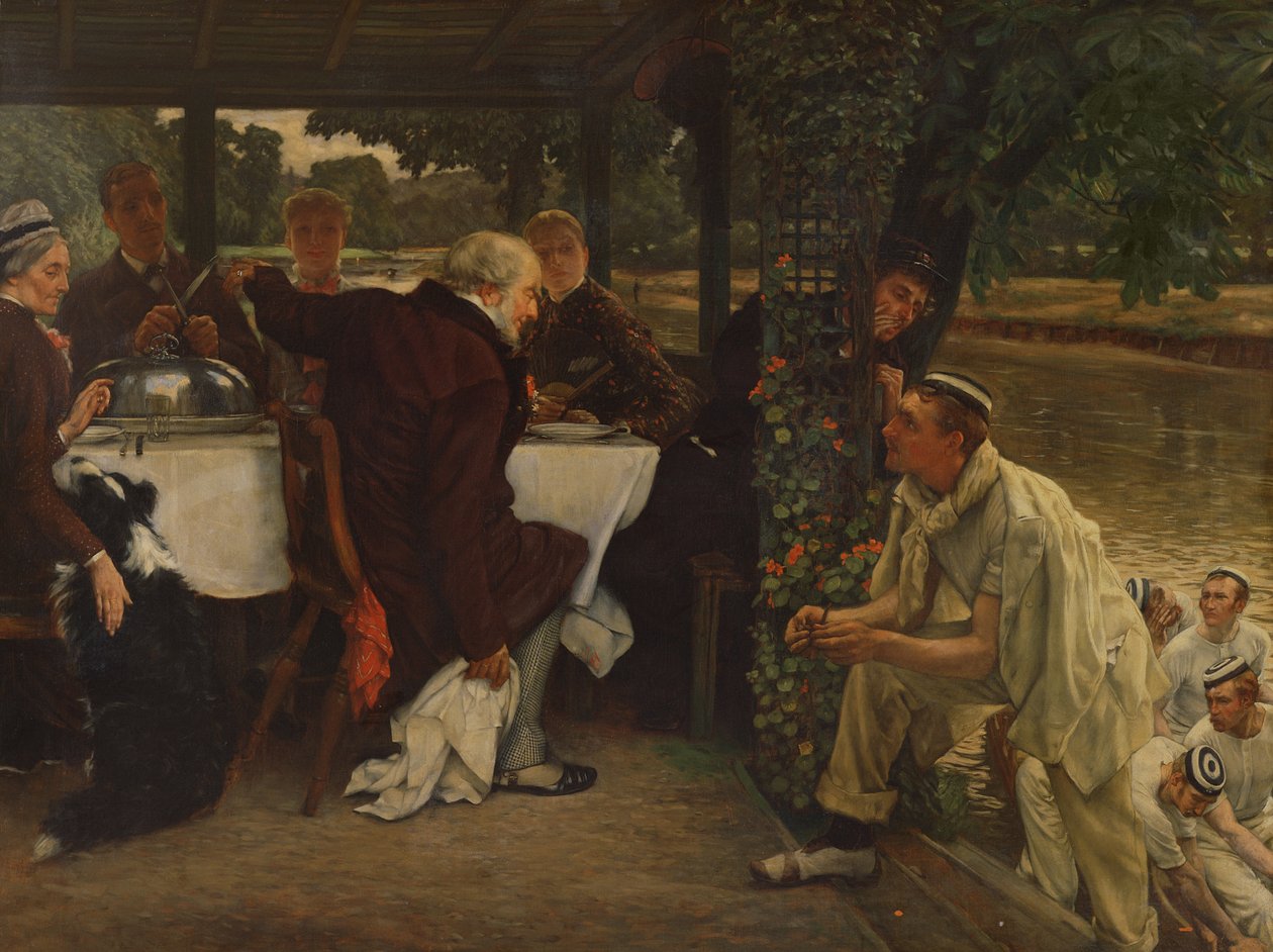 The Prodigal Son in Modern Life: The Fatted Calf, 1880 by James Jacques Joseph Tissot