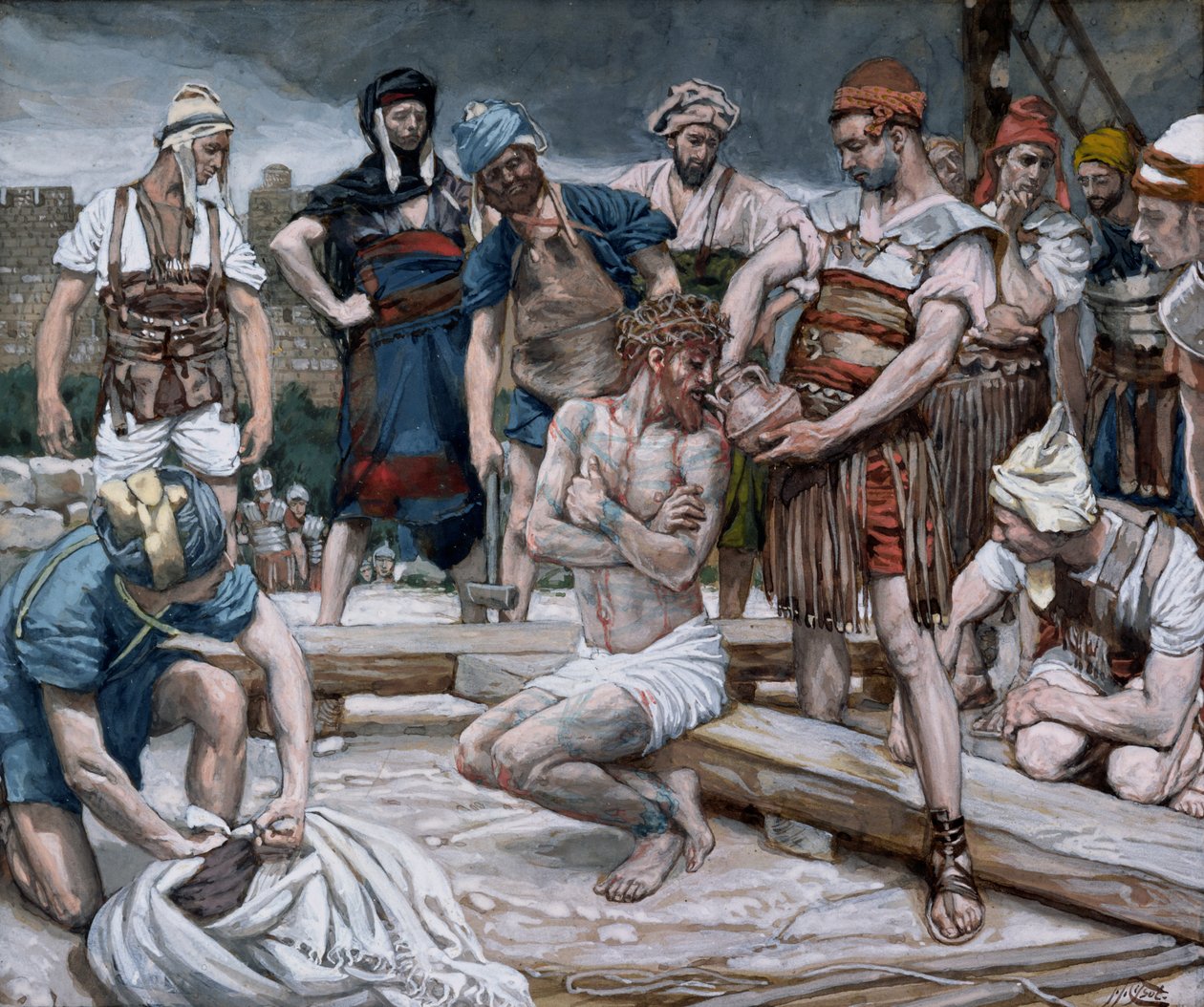 The Wine Mixed with Myrrh, illustration for The Life of Christ by James Jacques Joseph Tissot