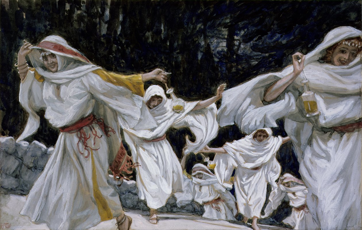 The Wise Virgins, Illustration for The Life of Christ by James Jacques Joseph Tissot