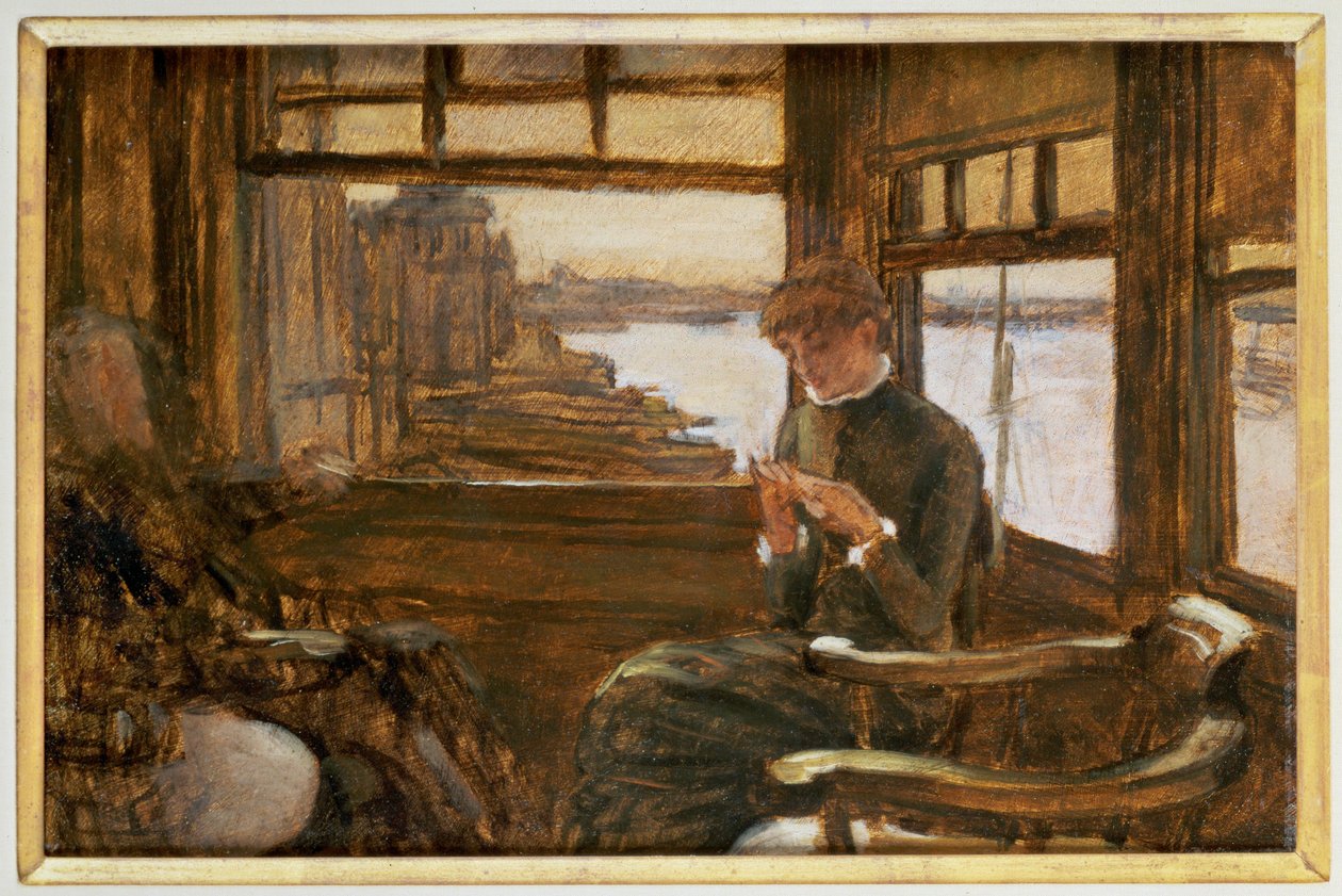 The Departure, c.1880 by James Jacques Joseph Tissot