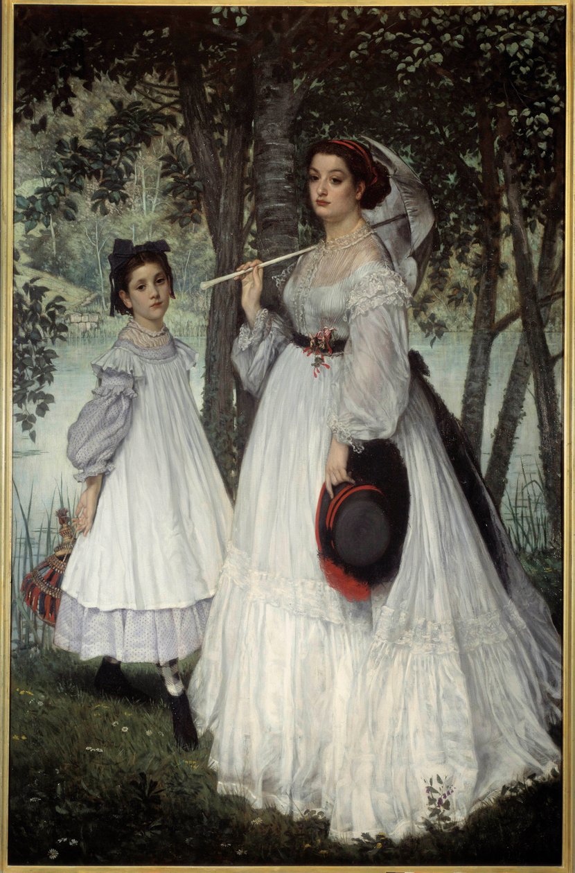 The Two Sisters by James Jacques Joseph Tissot