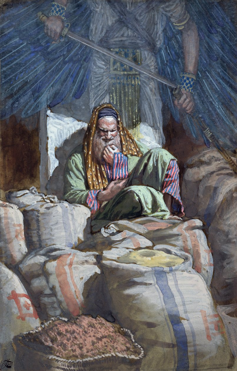 Thou Fool, This Night Thy Soul Shall be Required of Thee, illustration for The Life of Christ, c.1886-94 by James Jacques Joseph Tissot
