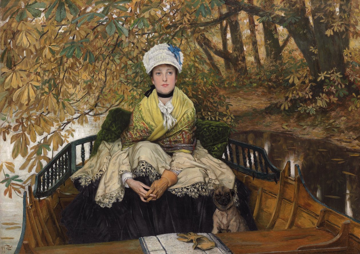 Waiting by James Jacques Joseph Tissot