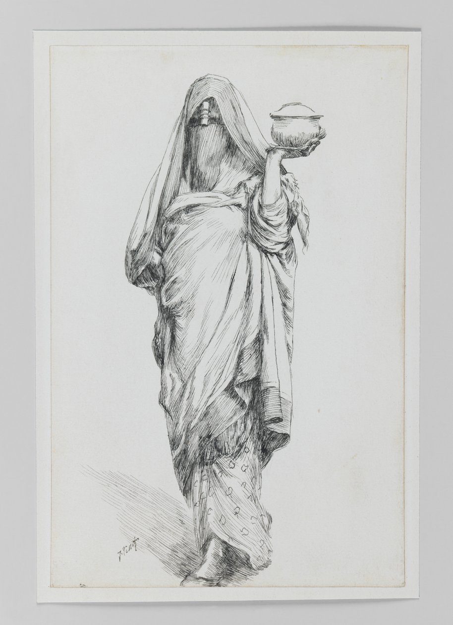 Woman of Cairo, illustration from The Life of Our Lord Jesus Christ by James Jacques Joseph Tissot