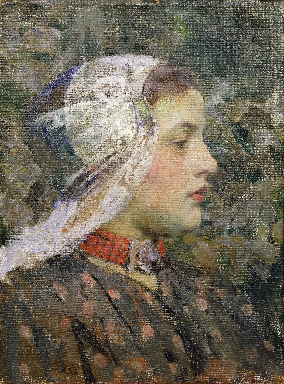 Portrait of Katje by James Jebusa Shannon