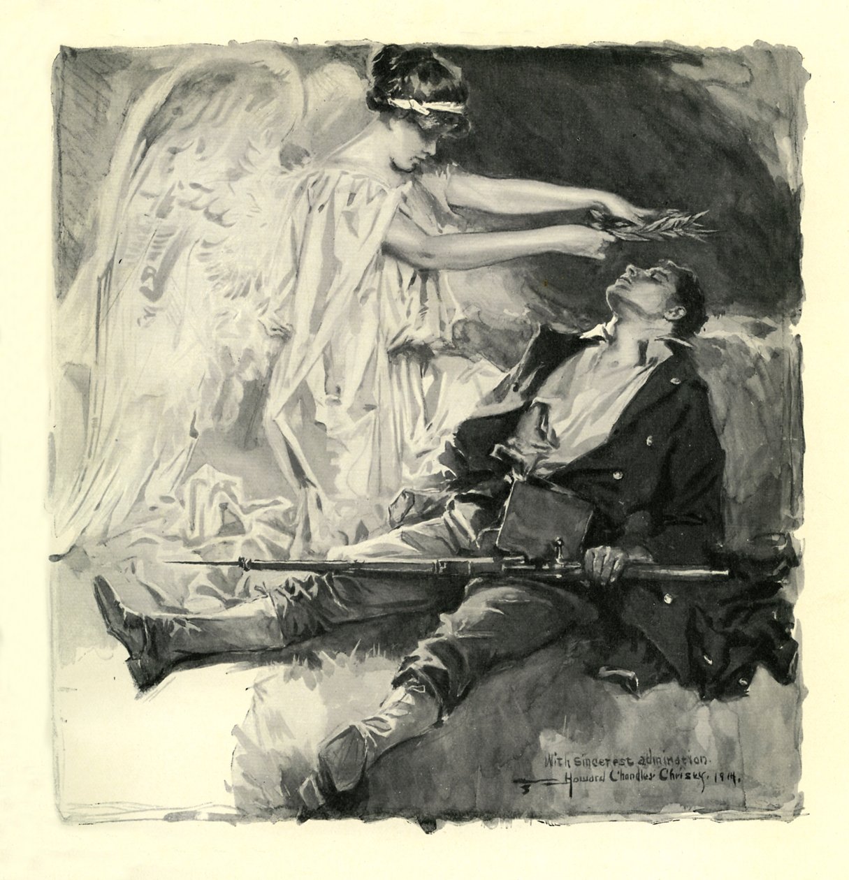 St Michael of Belgium by James Jebusa Shannon