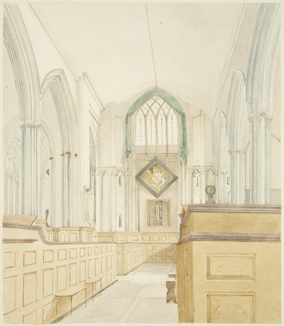 Interior of St Werburgh