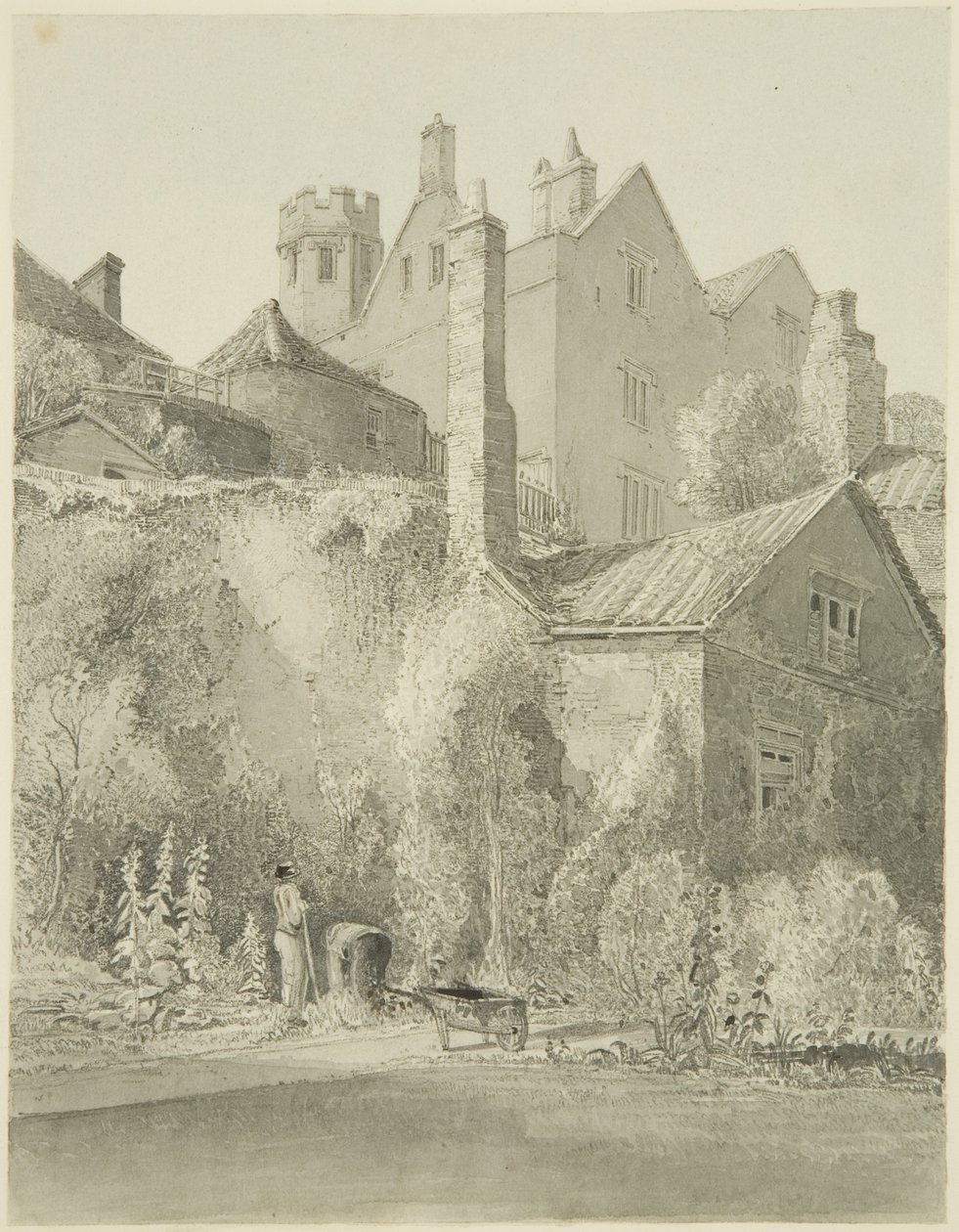 The White Lodge, Seen from the Garden of the City School (Queen Elizabeth