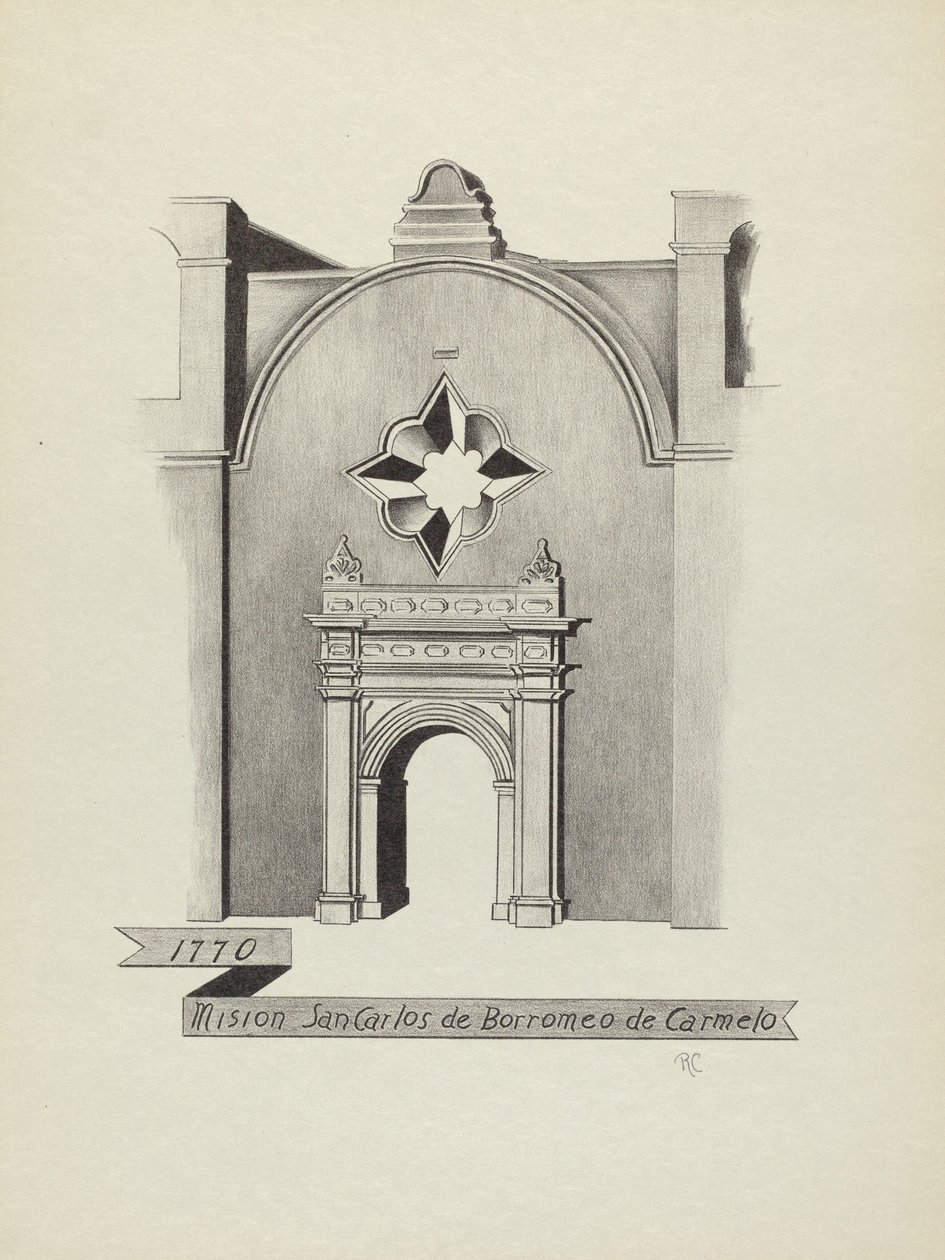 Mission San Carlos de Borromeo de Carmelo by James Jones