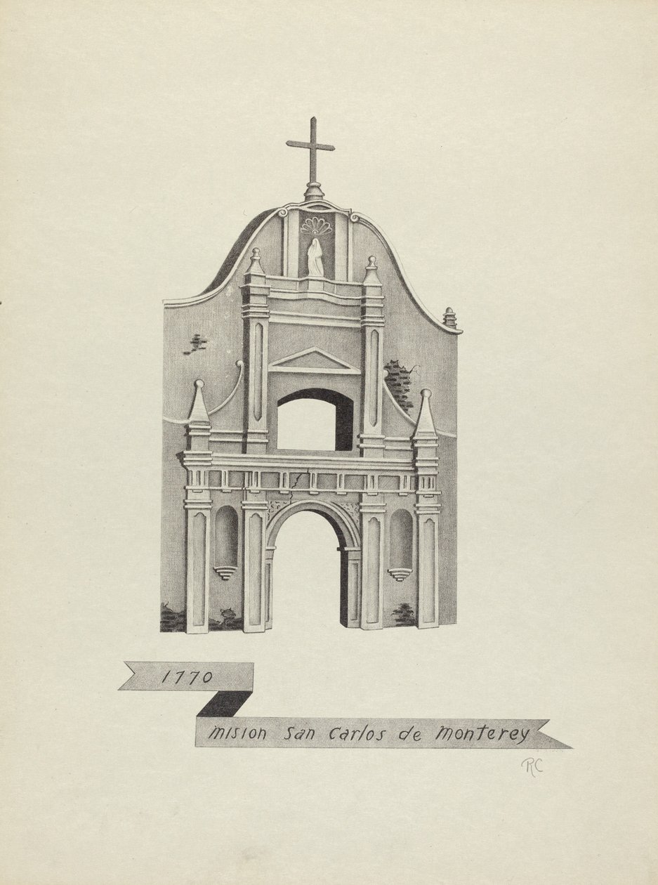 Mission San Carlos de Monterey by James Jones