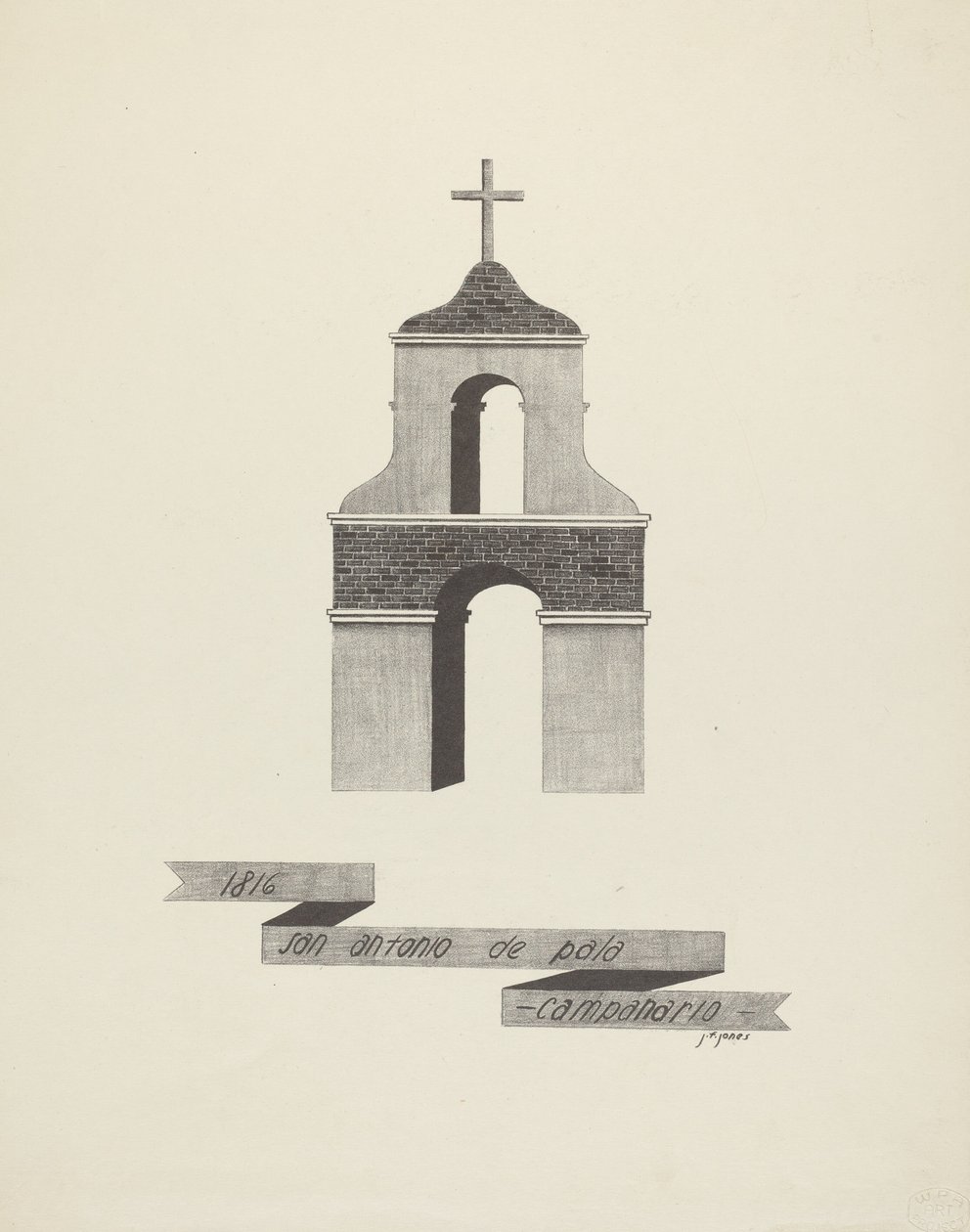 San Antonio de Pala - Campanario by James Jones