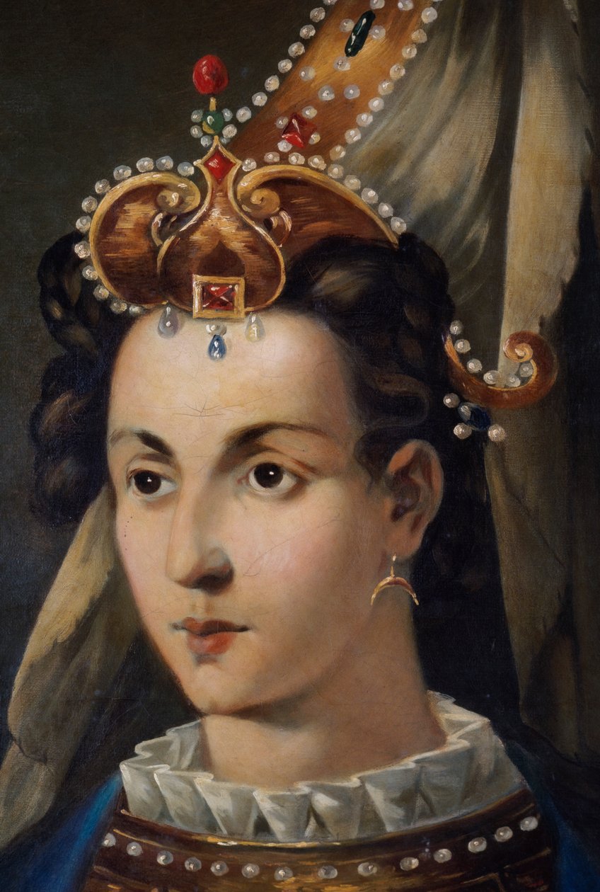 Portrait of Roxelana, the Russian Slave Girl Who Became the Wife of Suleyman I by James L Stanfield