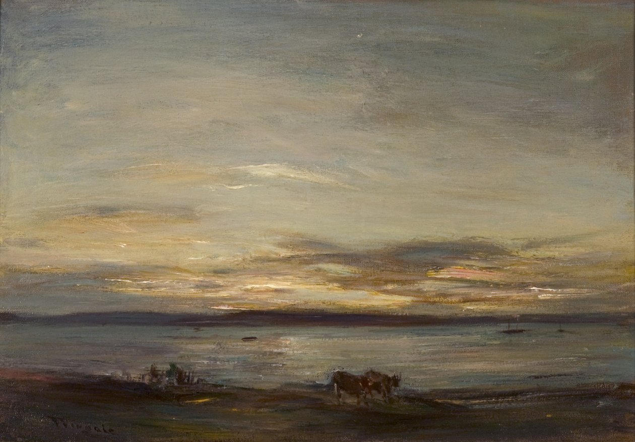 Golden Sunset, Fairlie by James Lawton Wingate