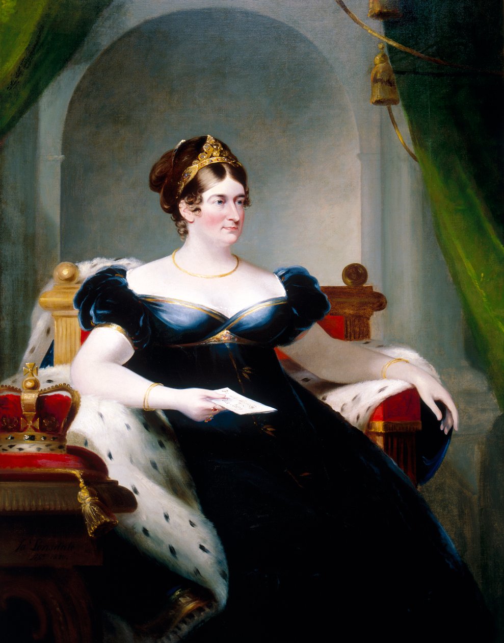 Caroline of Brunswick, Consort of George IV by James Lonsdale