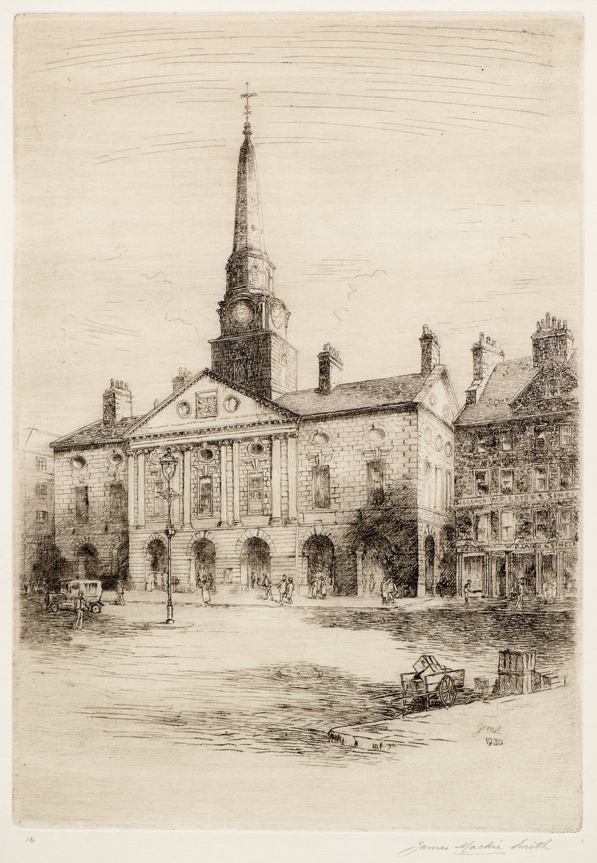 The Old Town House, Dundee by James Mackie Smith