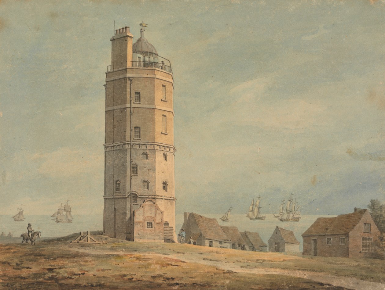The North Foreland Lighthouse, Kent by James Malton