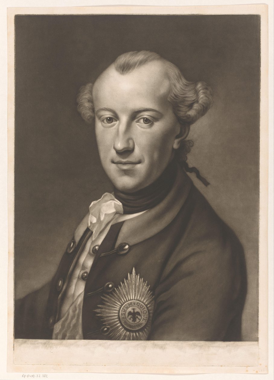 Portrait of Charles William Ferdinand of Brunswick-Wolfenbüttel by James McArdell
