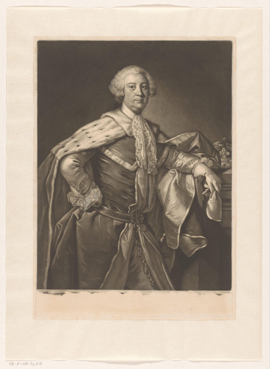 Portrait of Robert Ker by James McArdell