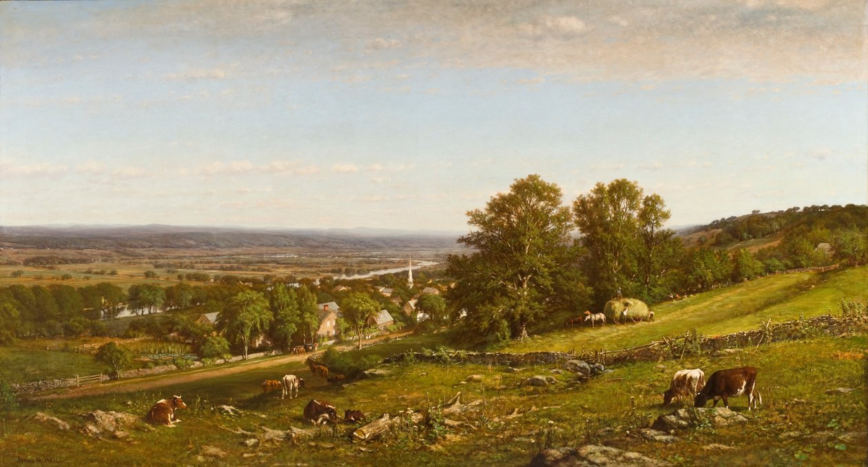 Peaceful Homes, 1868 by James McDougal Hart
