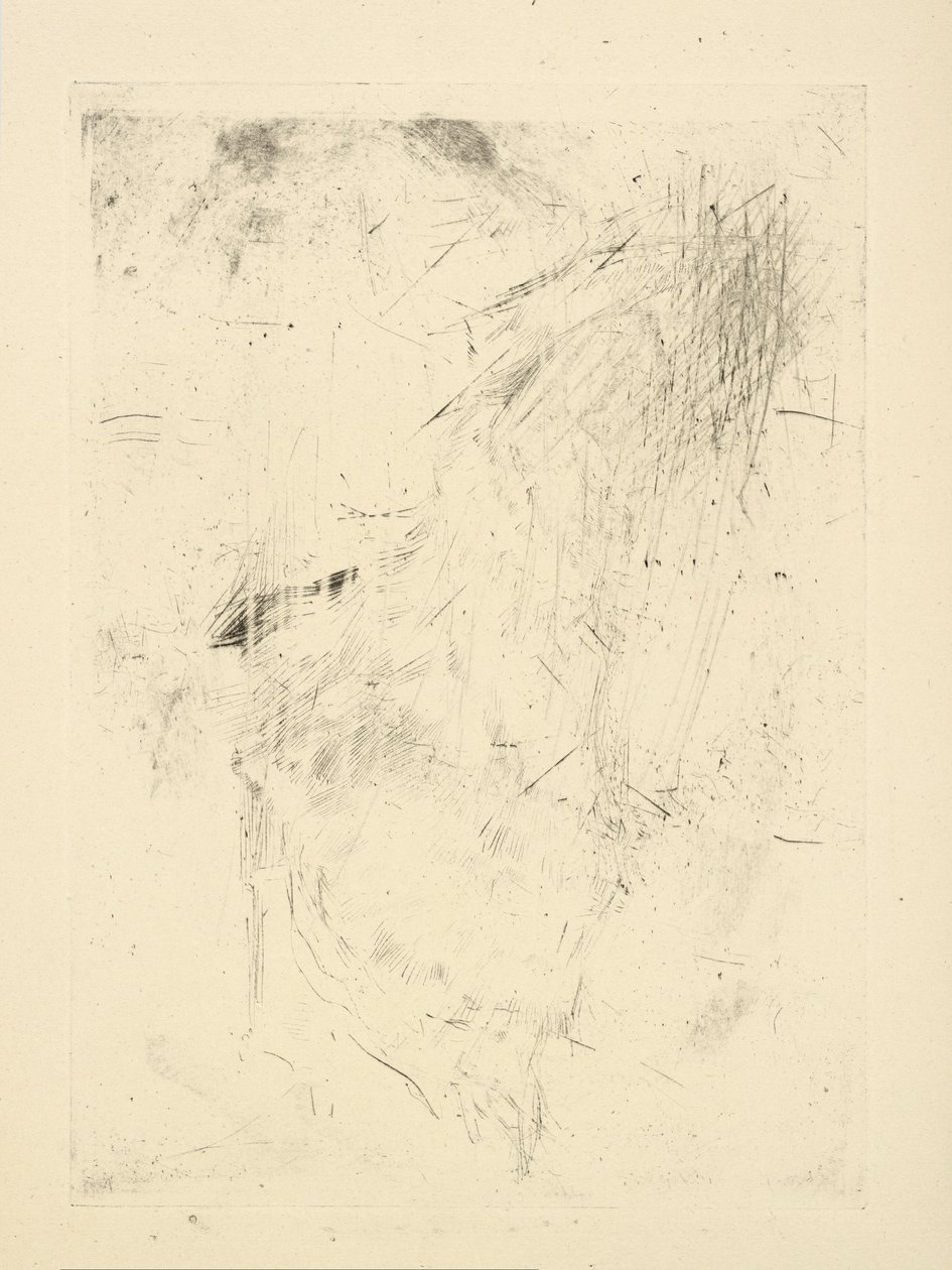 Impressions from Cancelled Plates by Whistler - Seated Figure by James Abbott McNeill Whistler