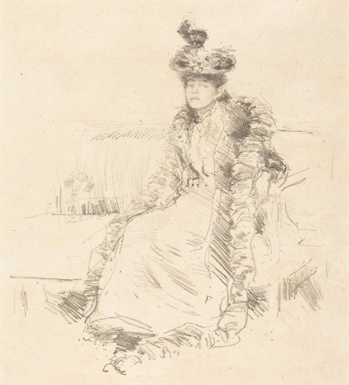 A Lady Seated by James McNeill Whistler