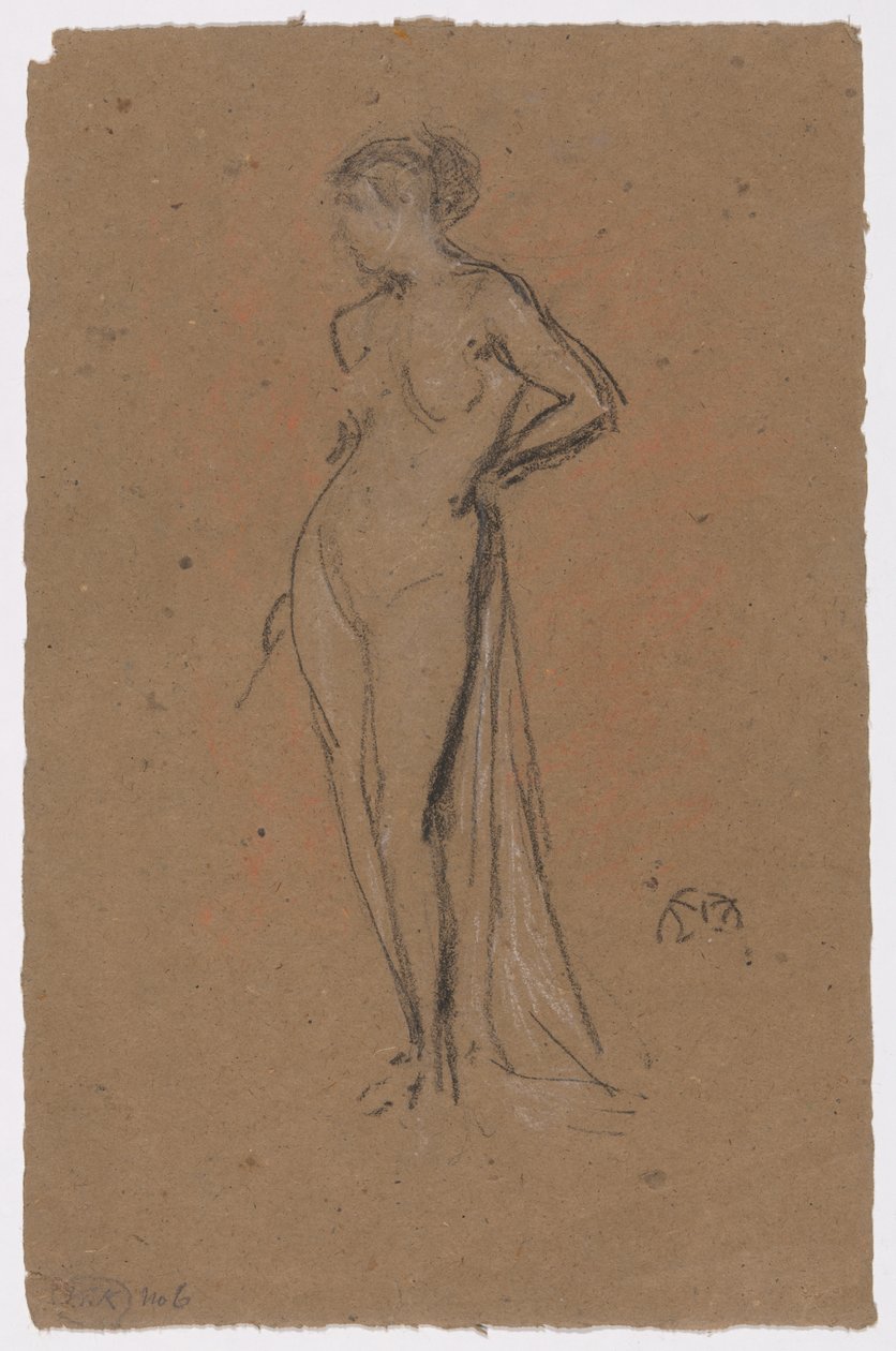 A Nude Figure by James McNeill Whistler