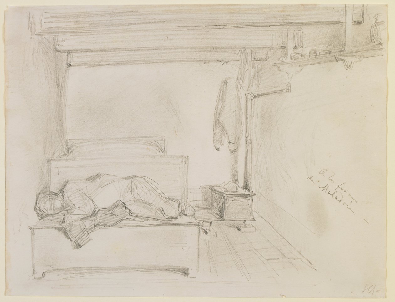 At the Maladrie Farm by James Abbott McNeill Whistler