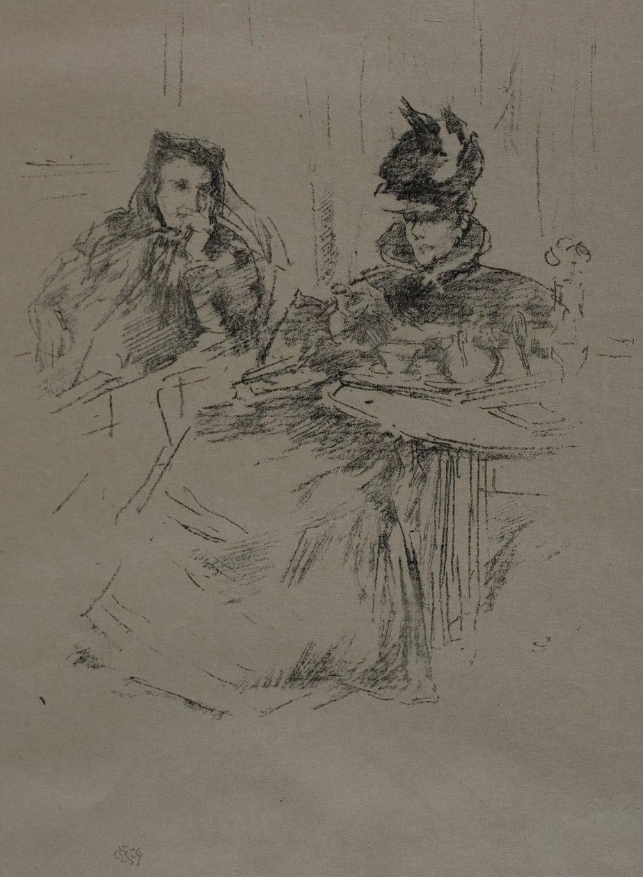Afternoon Tea by James Abbott McNeill Whistler