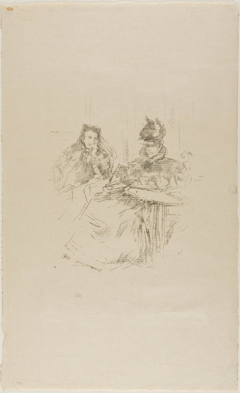 Afternoon Tea by James Abbott McNeill Whistler