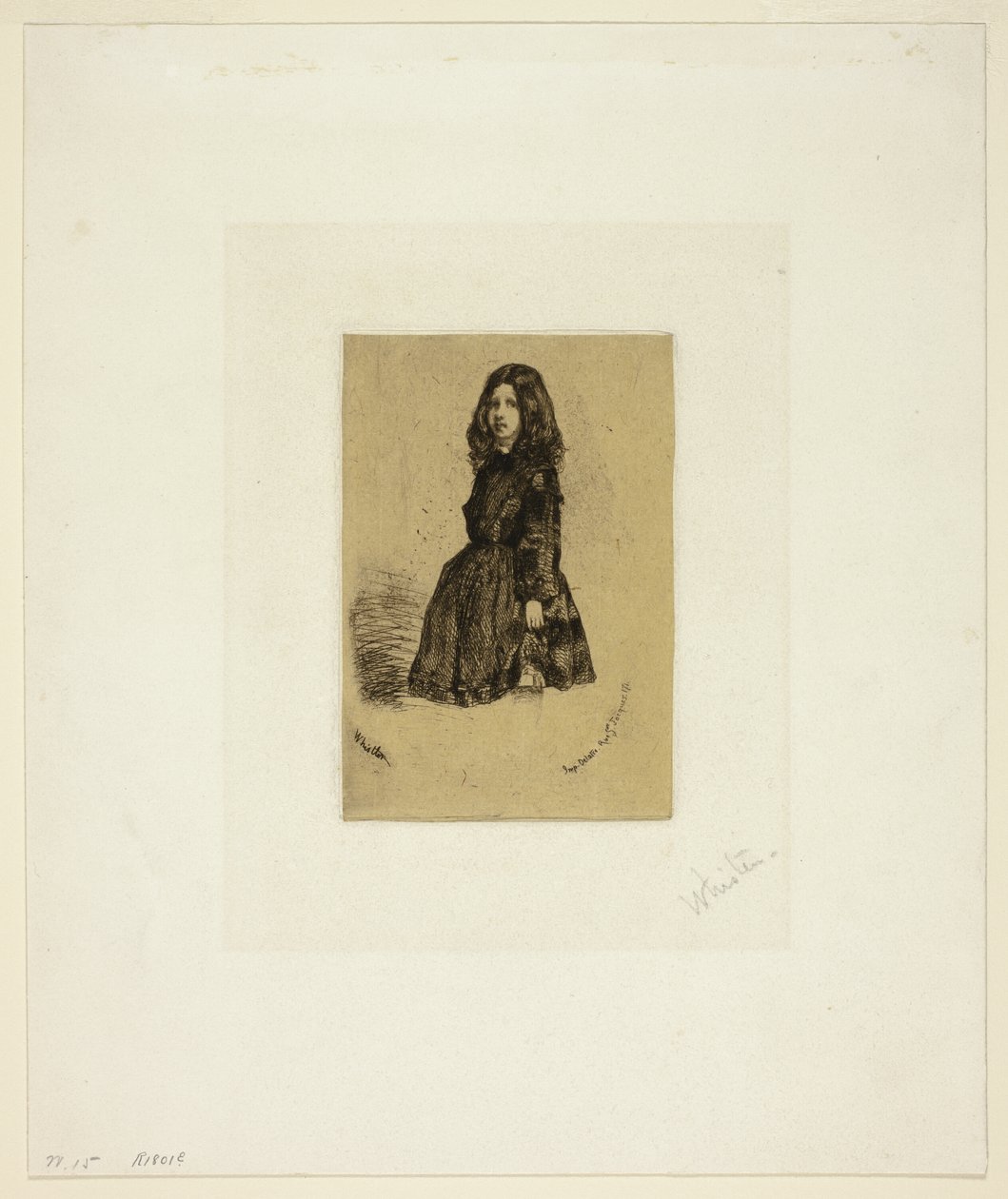 Annie by James Abbott McNeill Whistler