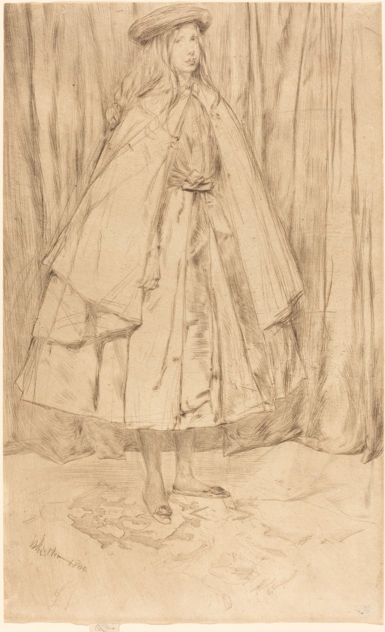 Annie Haden by James Abbott McNeill Whistler