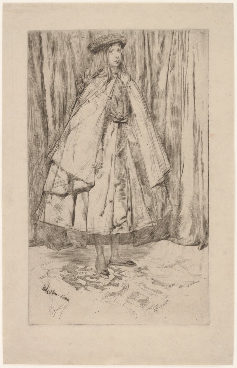 Annie Haden by James Abbott McNeill Whistler