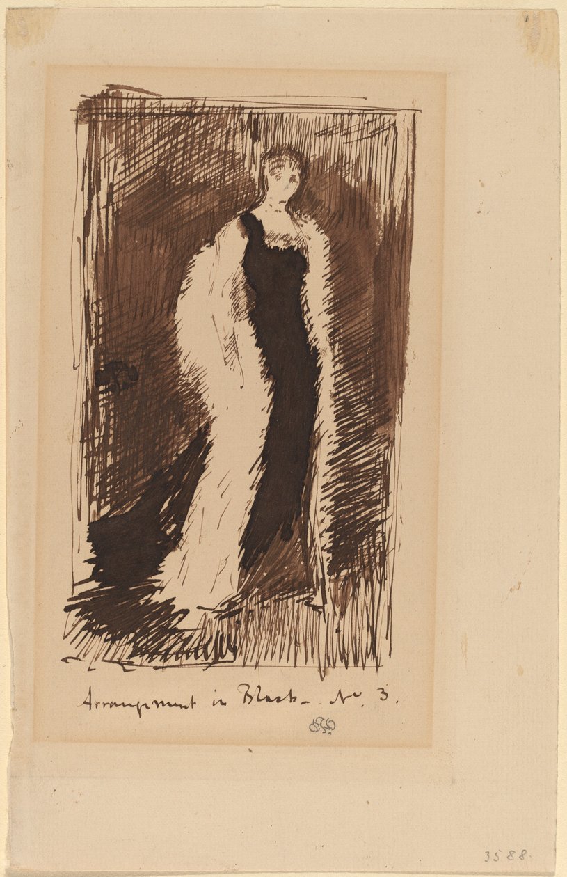 Arrangement in Black - No.3 by James Abbott McNeill Whistler