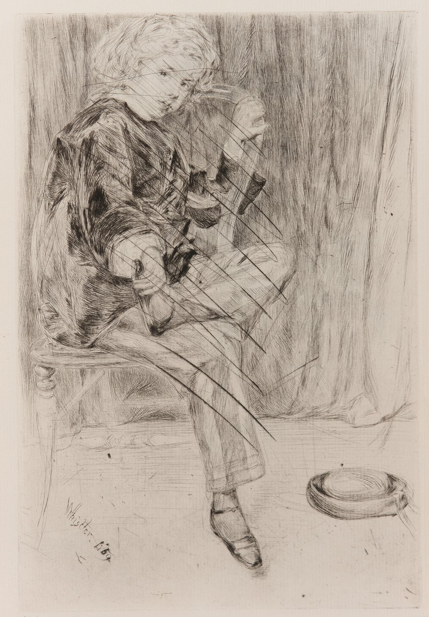 Arthur Haden by James Abbott McNeill Whistler