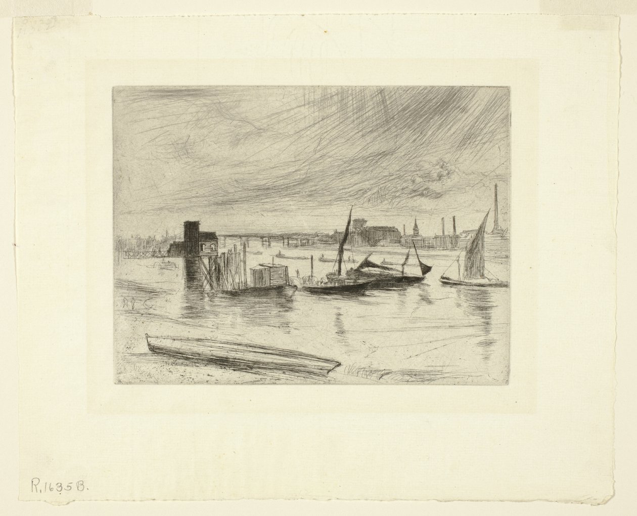 Battersea Dawn (Cadogan Pier) by James Abbott McNeill Whistler