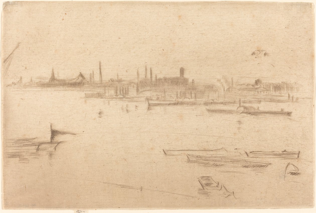 Battersea: Dawn by James Abbott McNeill Whistler