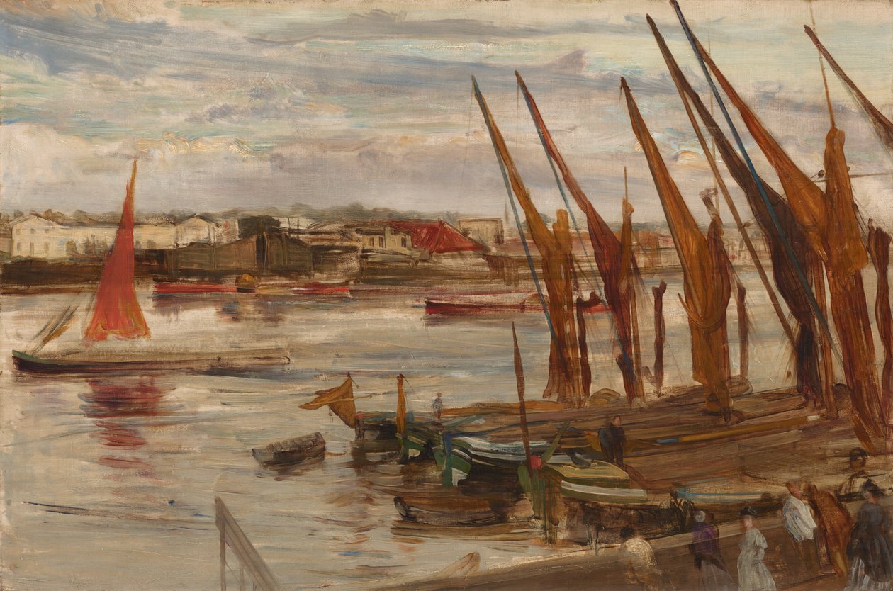 Battersea Reach by James Abbott McNeill Whistler