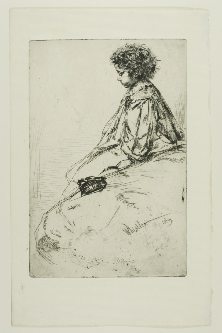 Bibi Lalouette by James Abbott McNeill Whistler