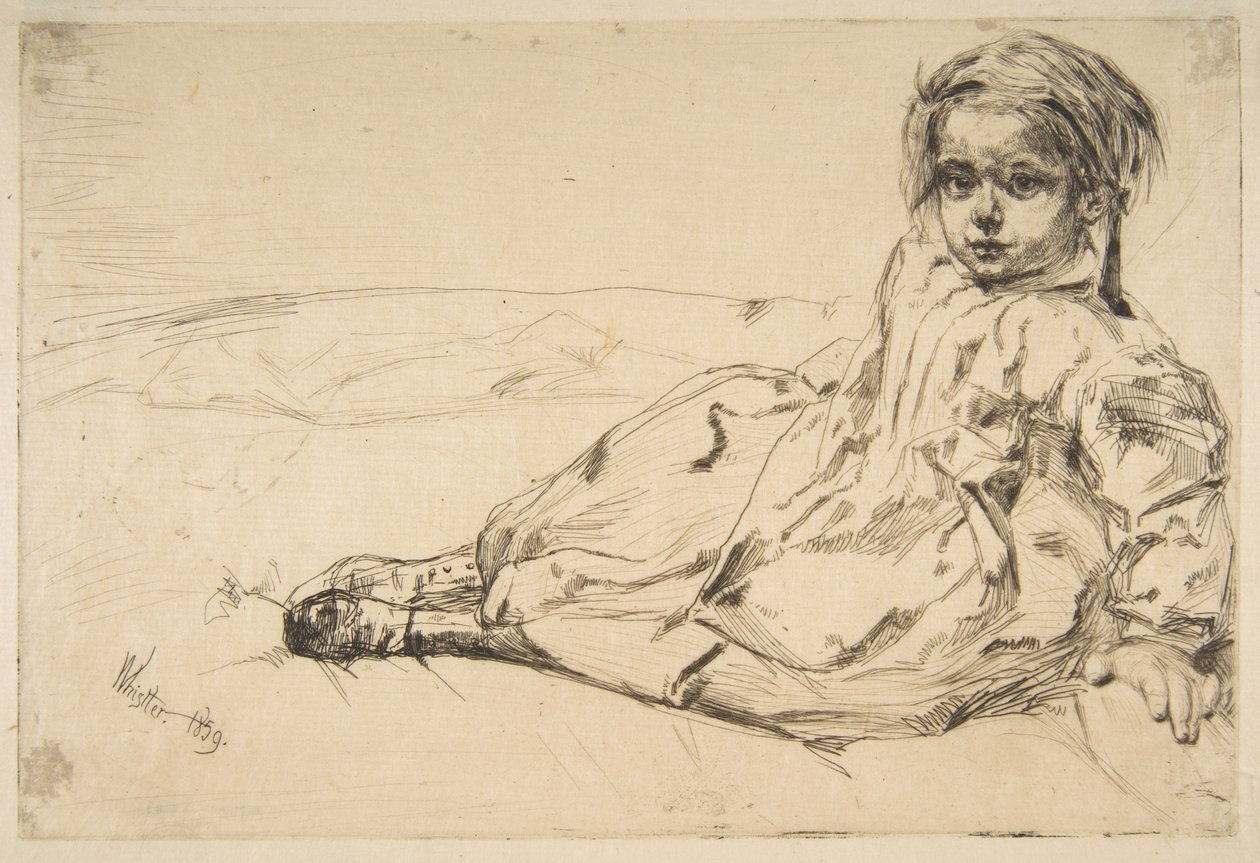 Bibi Valentin by James McNeill Whistler