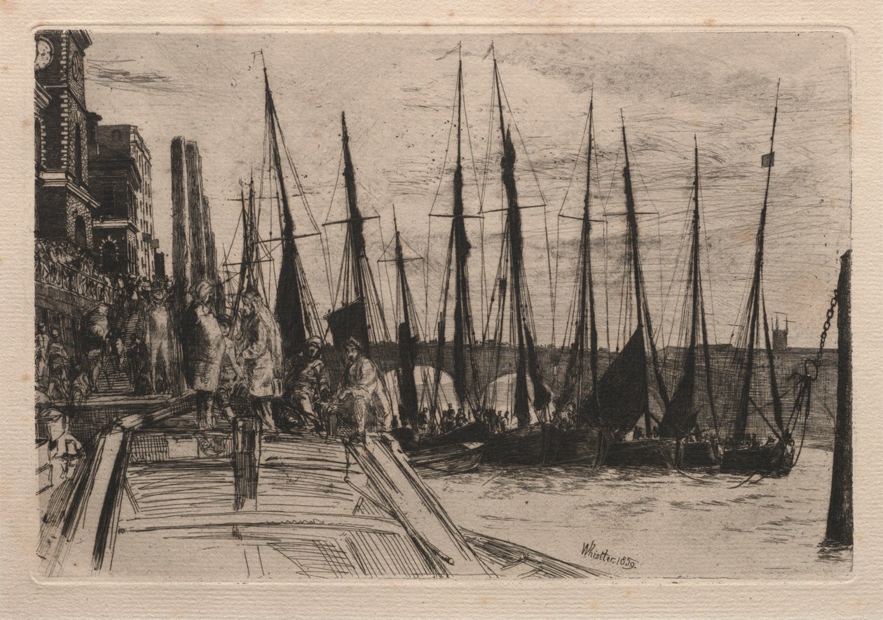 Billingsgate by James McNeill Whistler