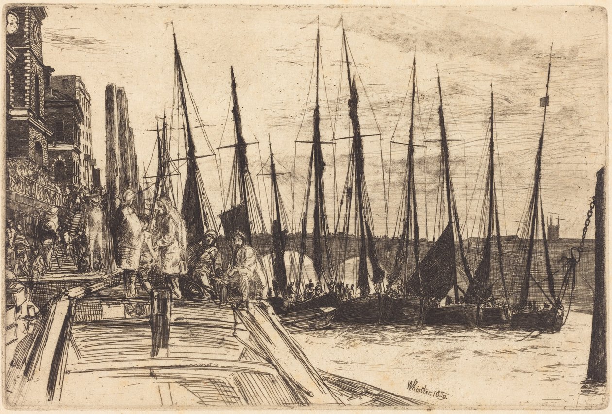 Billingsgate by James McNeill Whistler