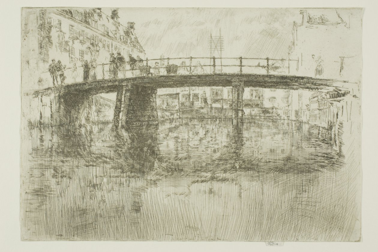 Bridge, Amsterdam by James Abbott McNeill Whistler