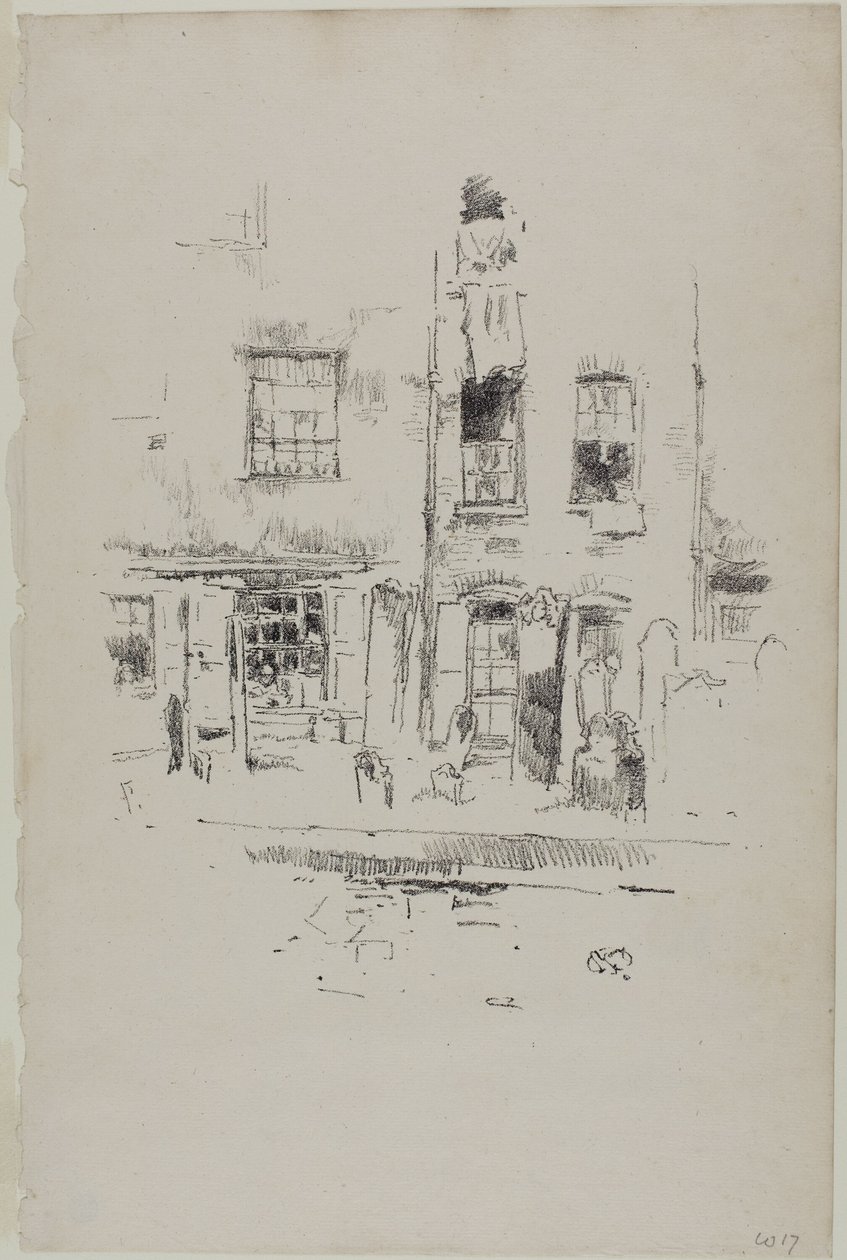 Churchyard by James Abbott McNeill Whistler