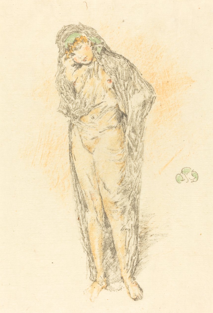 Draped Figure, Standing by James Abbott McNeill Whistler
