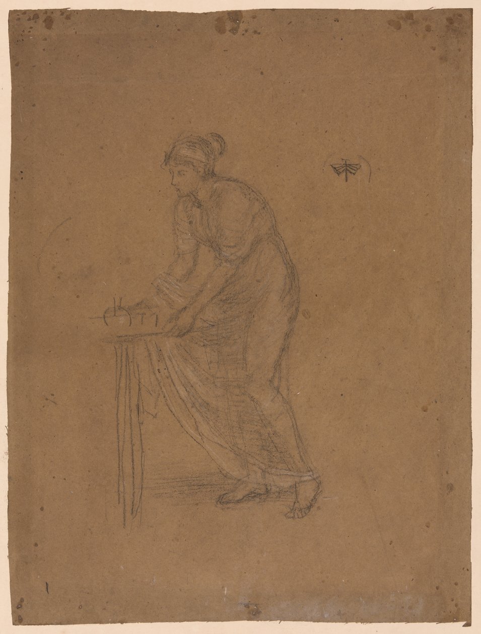 Draped Model by James McNeill Whistler