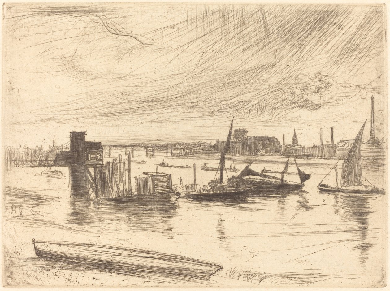 Early Morning, Battersea by James Abbott McNeill Whistler