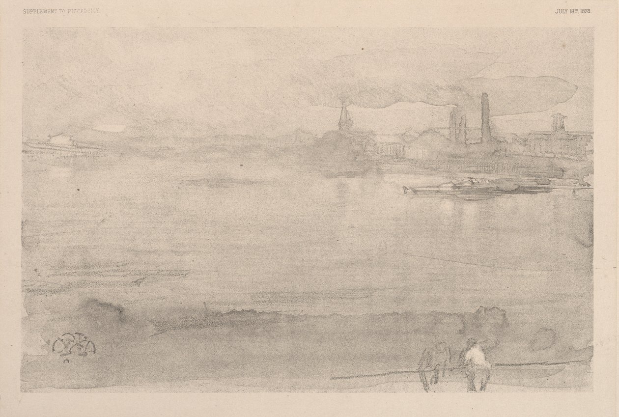 Early Morning: The Thames at Battersea by James McNeill Whistler