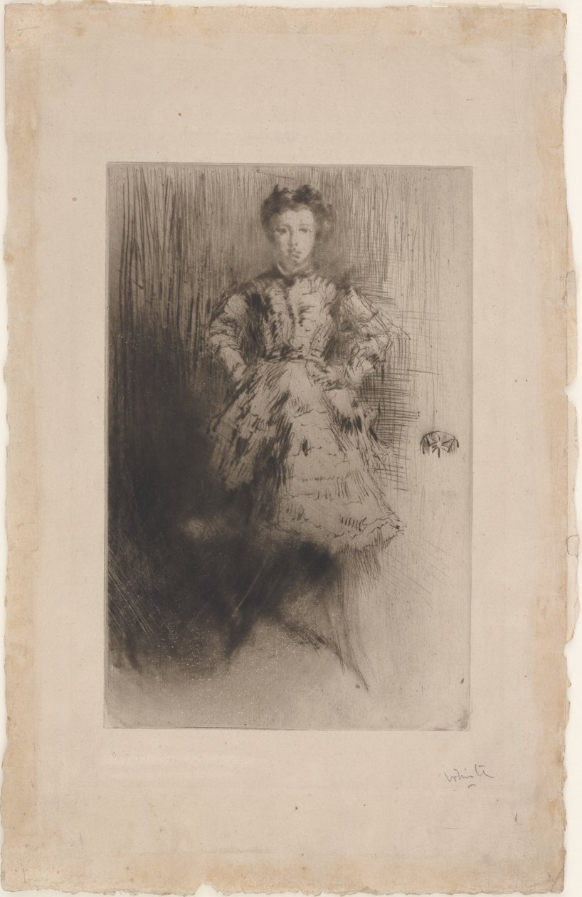 Elinor Leyland by James Abbott McNeill Whistler