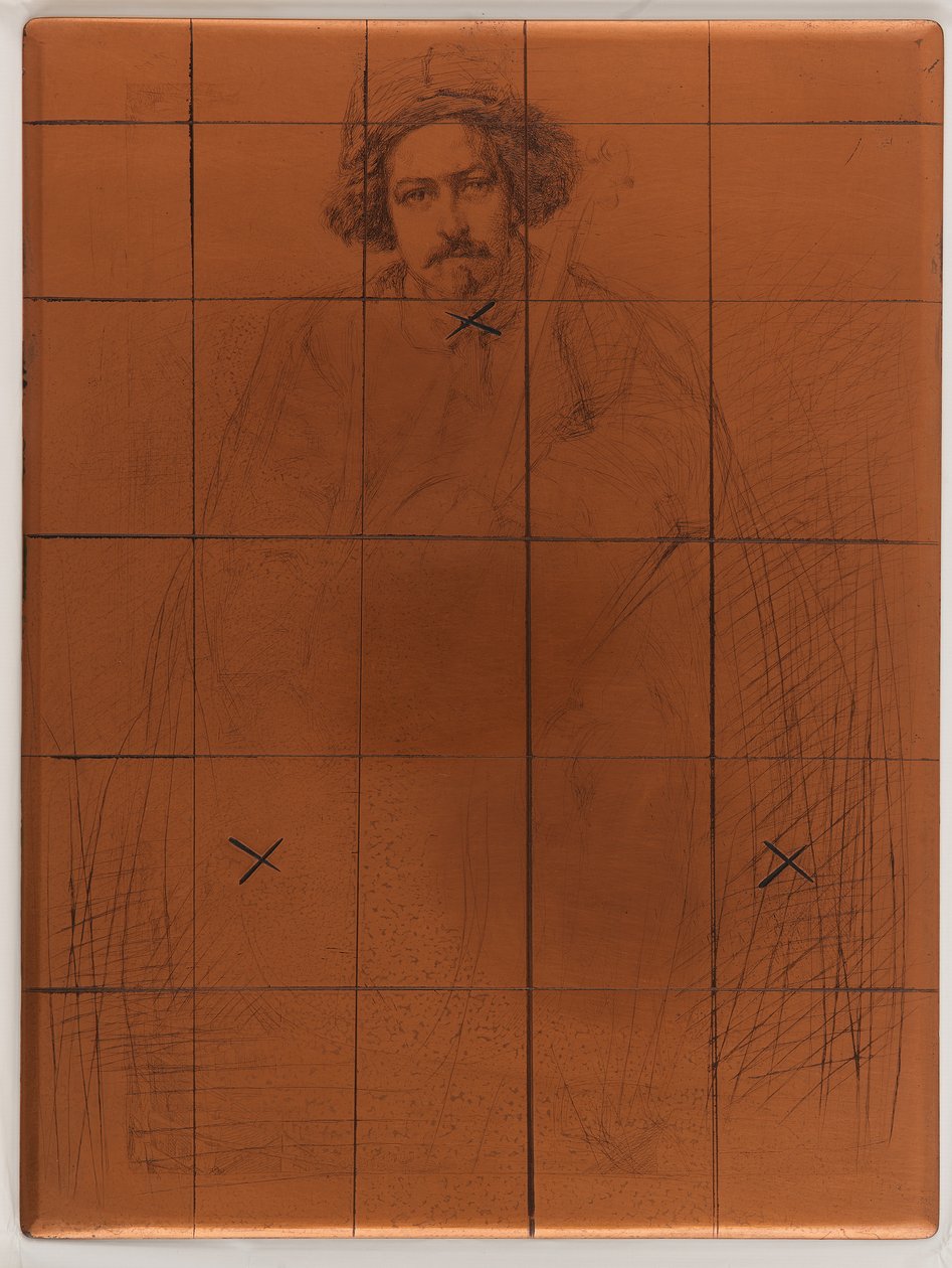 Etching Plate: Becquet by James Abbott McNeill Whistler